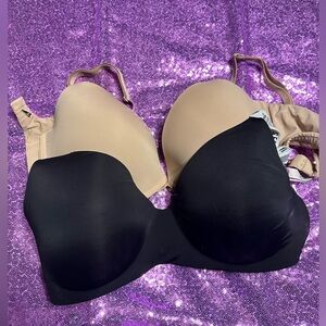 Black and Nude VS Bras